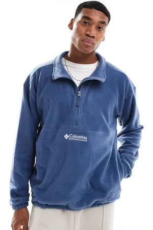 Columbia Bent Bough 1/2 zip fleece in blue