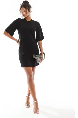 Object Glitter mini dress in