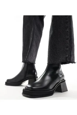 WALK LONDON L inside zip boot in leather