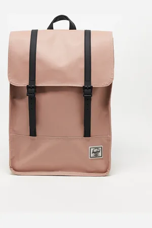 Herschel Survey water resistant backpack with laptop sleeve in ash rose
