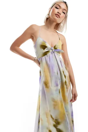 EDITED the label Tiered cotton midaxi skirt in dress