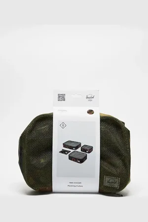 Herschel Kyoto packing cubes in camo