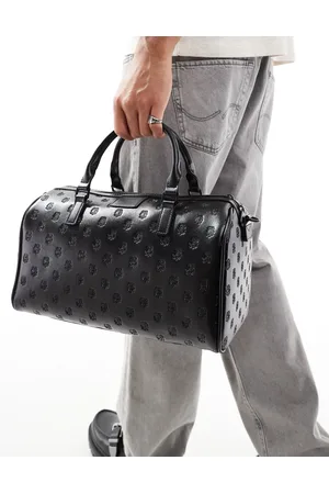 ASOS Medium bowling bag with emboss detail in