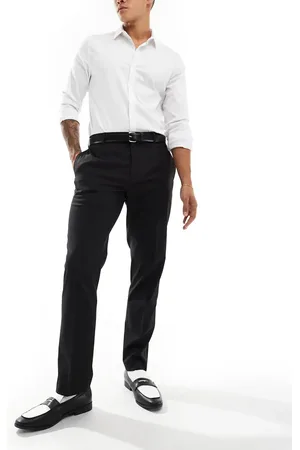 River Island Tux suit trousers in