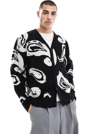 Pretty Green Supernova paisley cardigan in