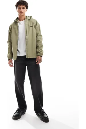 Dickies Ronan hooded shell jacket in khaki