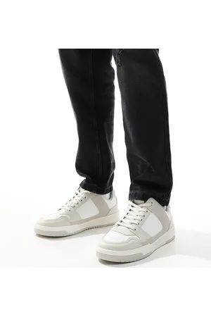 ASOS Lace up trainers in beige