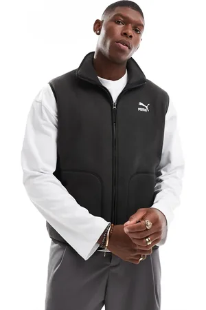 PUMA Classics polar fleece vest in