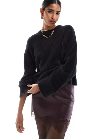 Miss Selfridge Oversized lash jumper in
