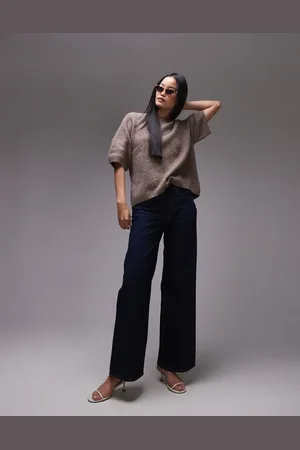 ARKET Cloud low rise baggy wide leg jeans in dark wash
