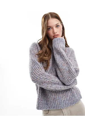 JJXX Textured knitted jumper in multi