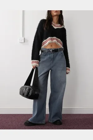 COLLUSION X007 XL baggy jeans in smokey wash