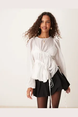 Ghospell Oversized ruched top in