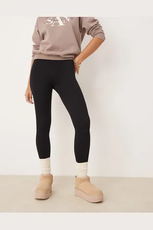 New Look Seamless ribbed leggings in