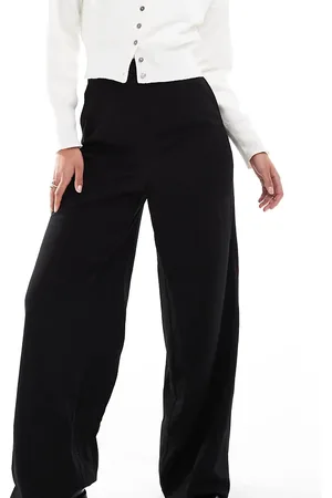 VERO MODA Jersey crepe super wide leg trousers in