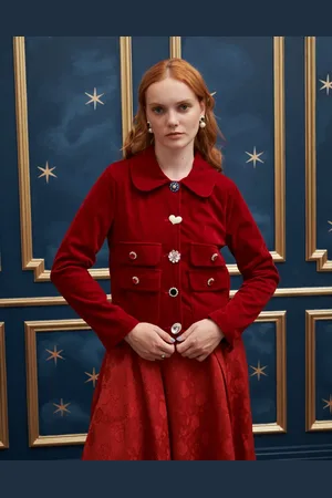 Sister Jane Heart embellished jacket in