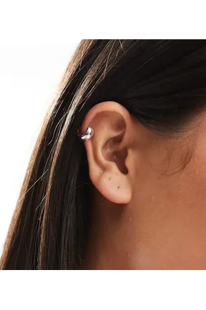 Kingsley Ryan Rounded 10mm ear cuff in sterling