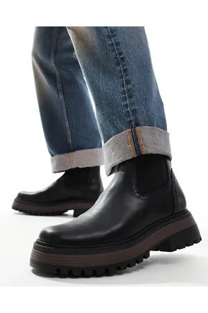 ASOS Chelsea boots in with chunky sole
