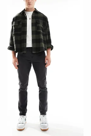 Only & Sons Slim tapered jeans in washed