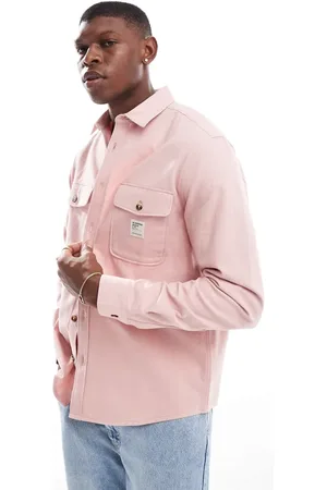 ASOS Overshirt with badge detail in
