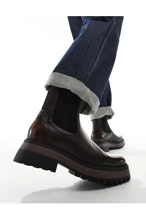 ASOS Chelsea boots in with chunky sole