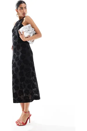 Object Sleeveless floral pattern maxi dress in