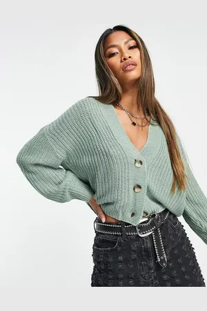 ONLY Ribbed knitted cardigan in