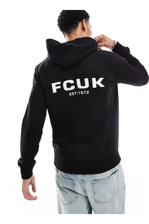 French Connection French Connection relaxed hoodie with logo in