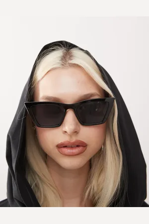 Monki Oversized cat eye sunglasses in