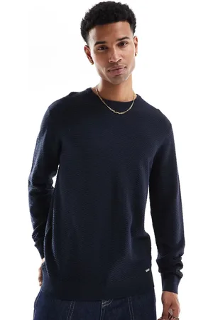 Threadbare Crew neck knitted jumper in