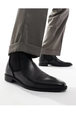 ASOS Chelsea boots in black leather