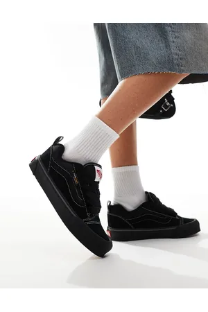 Vans Knu skool chunky cordura mix trainers in triple