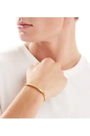 LOST SOULS 4mm thin bangle in 18k plated