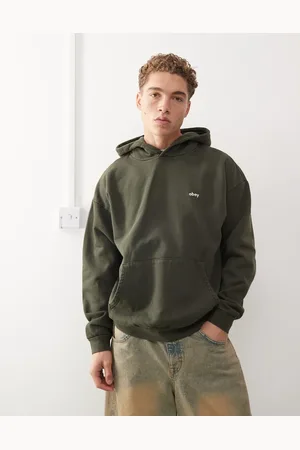Obey Lowercase pigment hoodie in