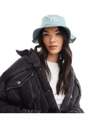 New Era NY bucket hat In green