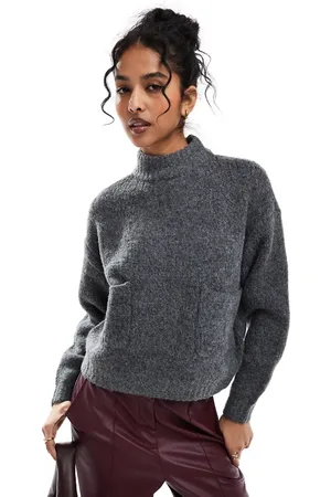 ONLY Wool mix pocket jumper in
