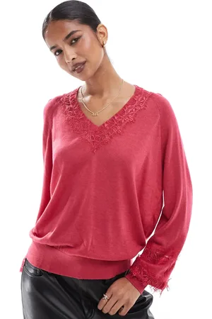 SCALPERS Lara Jumper In Raspberry