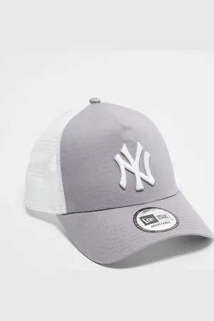 New Era NY Yankees a-frame trucker cap in