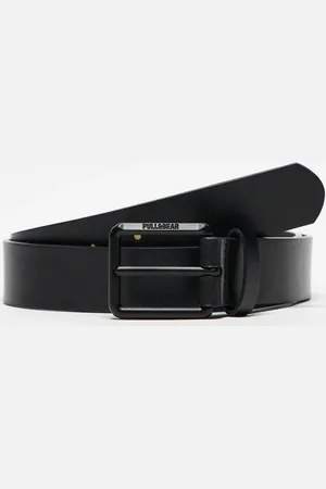 Pull&Bear Faux leather basic belt in