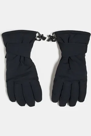 ASOS Ski water repellent ski glove with goggle wipe in
