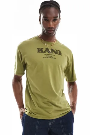 Karl Kani Retro logo t-shirt in olive