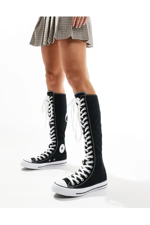 Converse Chuck Taylor All Star Knee High trainers in and white
