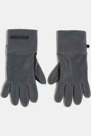 ASOS Ski fleece insulated glove with grip in