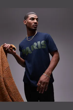 Topman Extreme oversized fit t-shirt with Paris print in