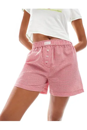 Cotton On Cotton On relaxed boxer pyjama shorts in gingham