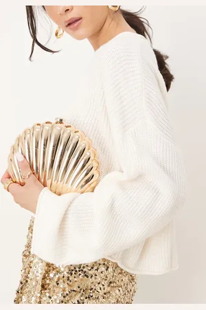 True Decadence Shell clutch bag in