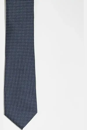 ASOS Standard tie with dot pattern in