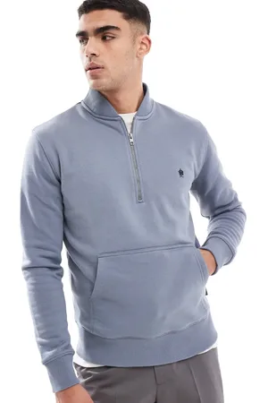 French Connection French Connection half zip bomber sweatshirt in