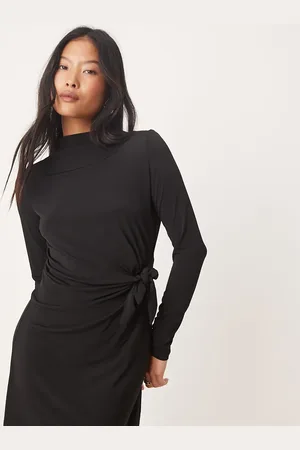 JDY Knot front mini dress in