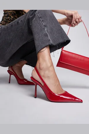 ASOS Poser slingback high heeled shoes in